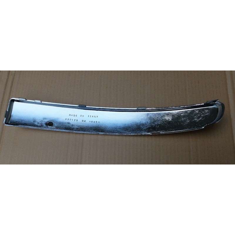 Right front bumper chromed molding - Fiat 500