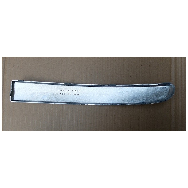 Right front bumper chromed molding - Fiat 500