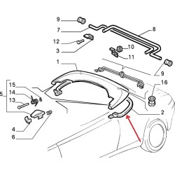 JOINT DE CAPOTE - Alfa Romeo Spider