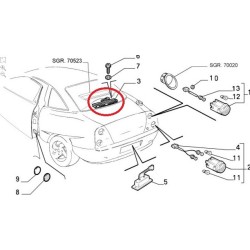 Fanale stop - Fiat Coupe