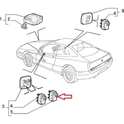 Interrupteur - Alfa Romeo GTV / Spider